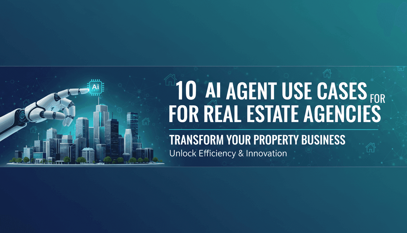 10 AI Agent Use Cases for Real Estate Agencies: Transform Your Property Business