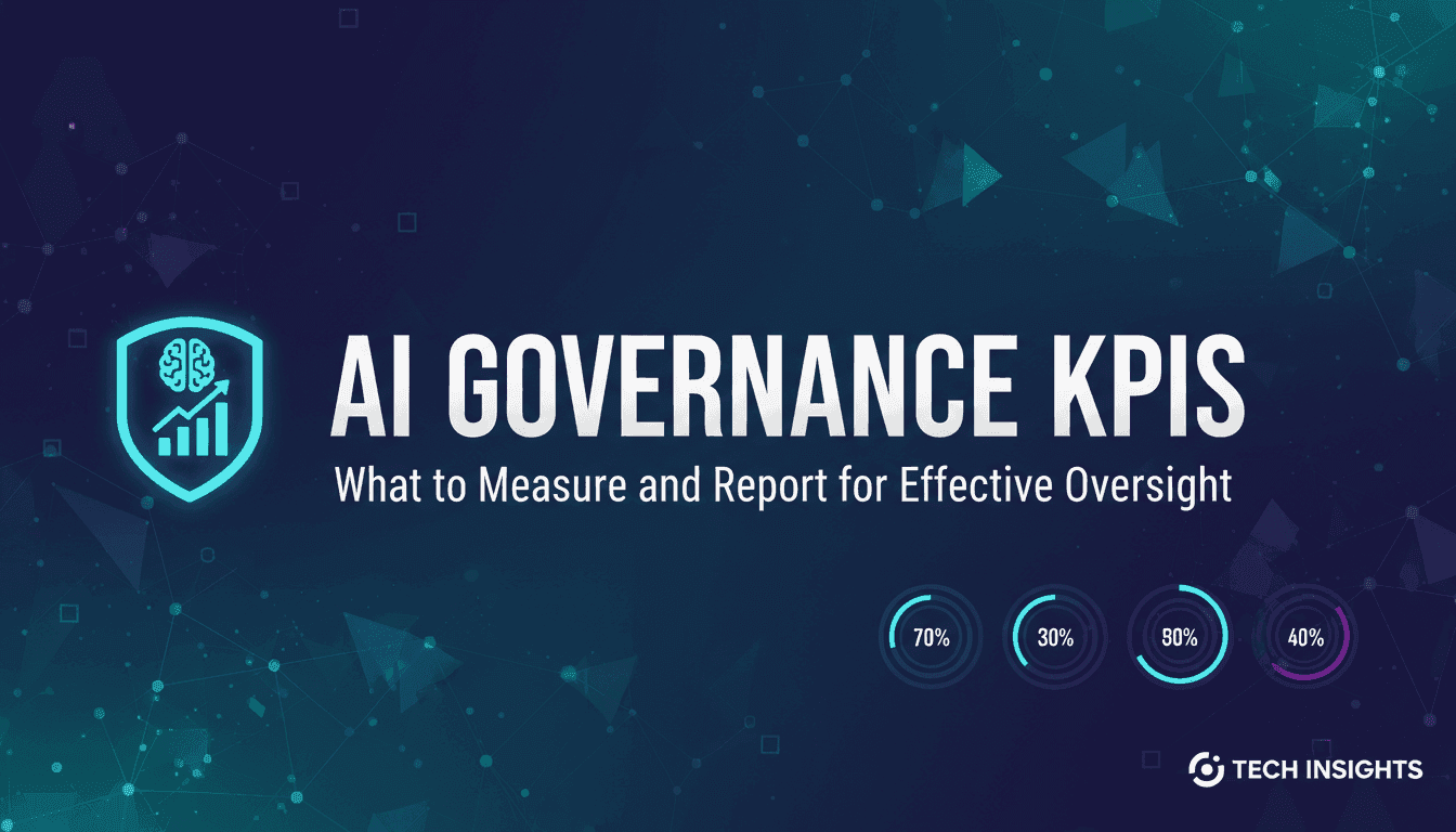 AI Governance KPIs: What to Measure and Report for Effective Oversight