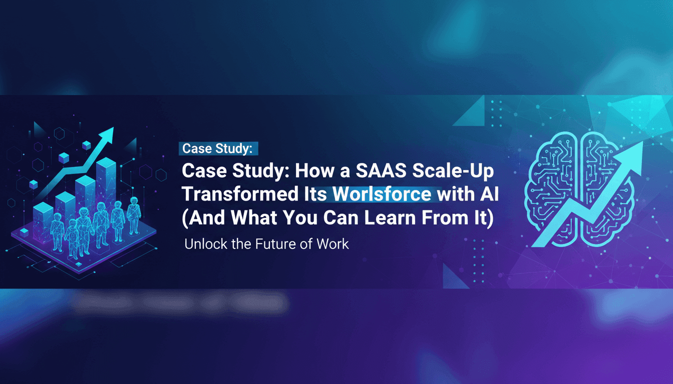 Case Study: How a SaaS Scale-Up Transformed Its Workforce with AI (And What You Can Learn From It)