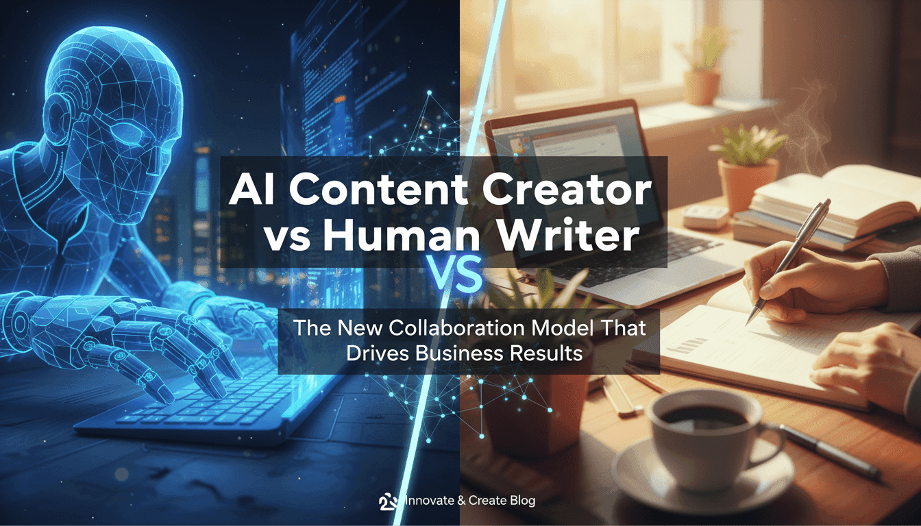 AI Content Creator vs Human Writer: The New Collaboration Model That Drives Business Results
