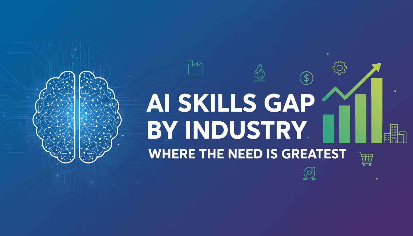 AI Skills Gap by Industry: Where the Need Is Greatest