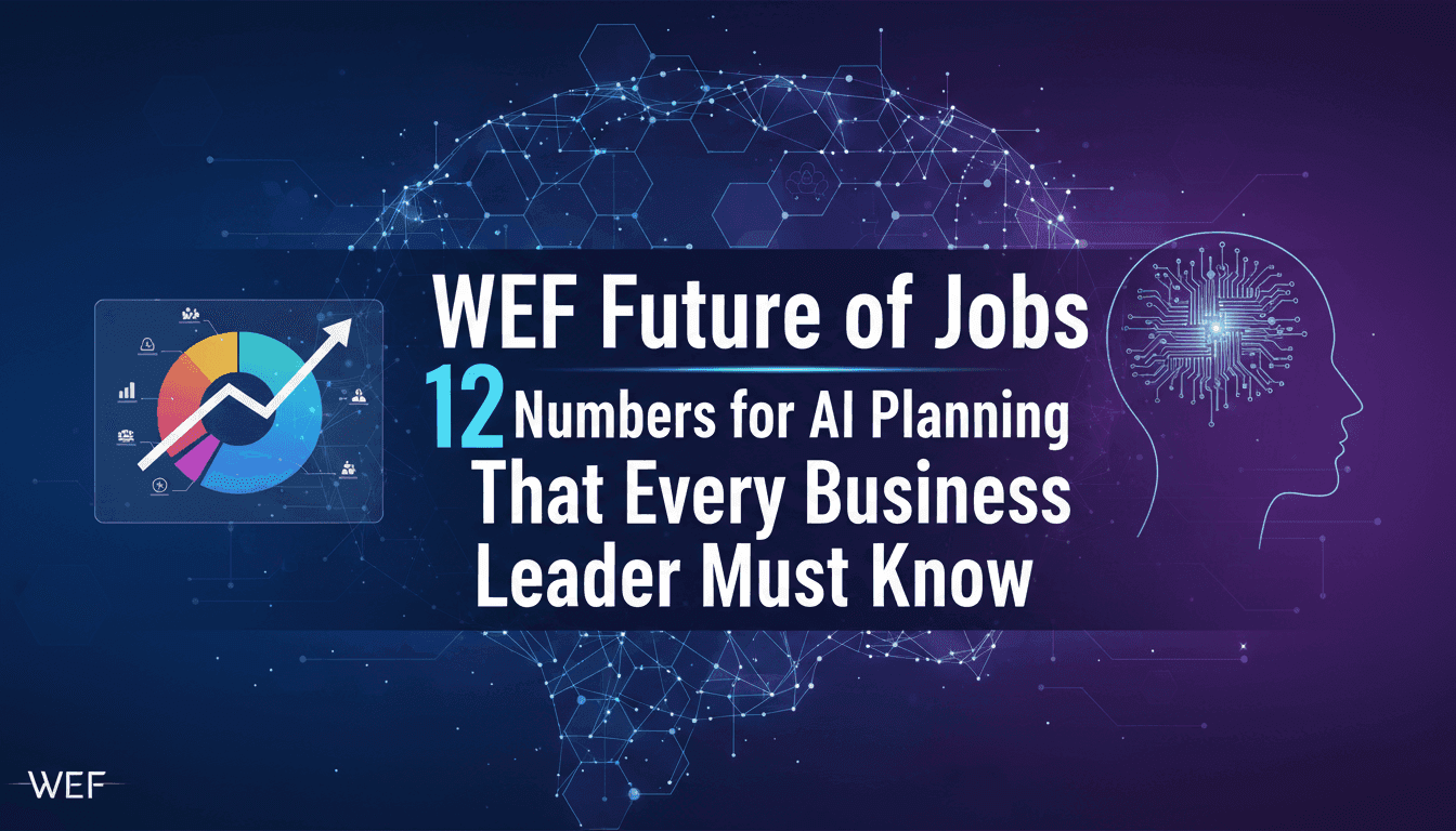 WEF Future of Jobs: 12 Numbers for AI Planning That Every Business Leader Must Know