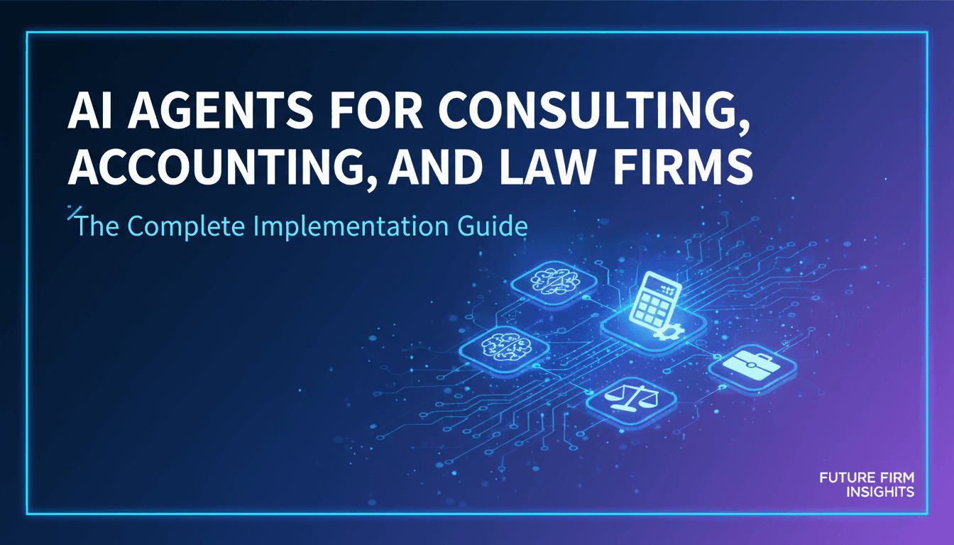 AI Agents for Consulting, Accounting, and Law Firms: The Complete Implementation Guide