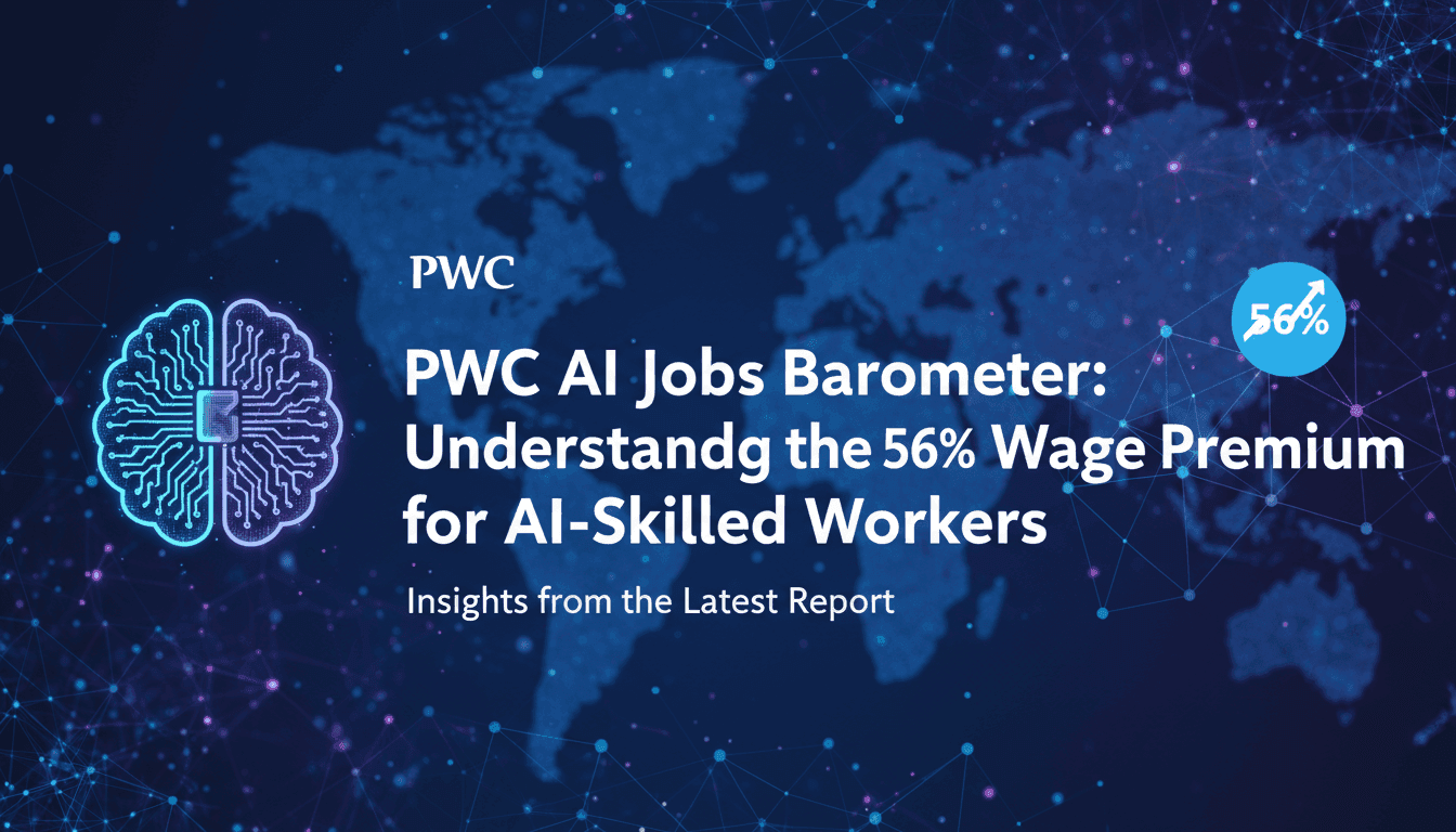 PwC AI Jobs Barometer: Understanding the 56% Wage Premium for AI-Skilled Workers