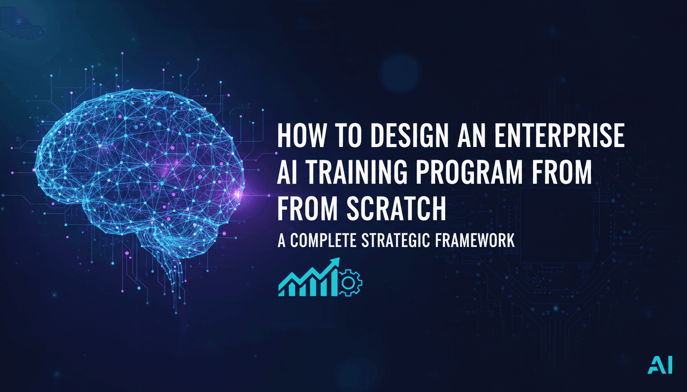 How to Design an Enterprise AI Training Program From Scratch: A Complete Strategic Framework