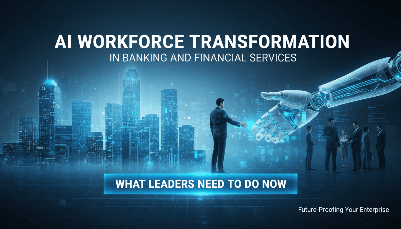 AI Workforce Transformation in Banking and Financial Services: What Leaders Need to Do Now