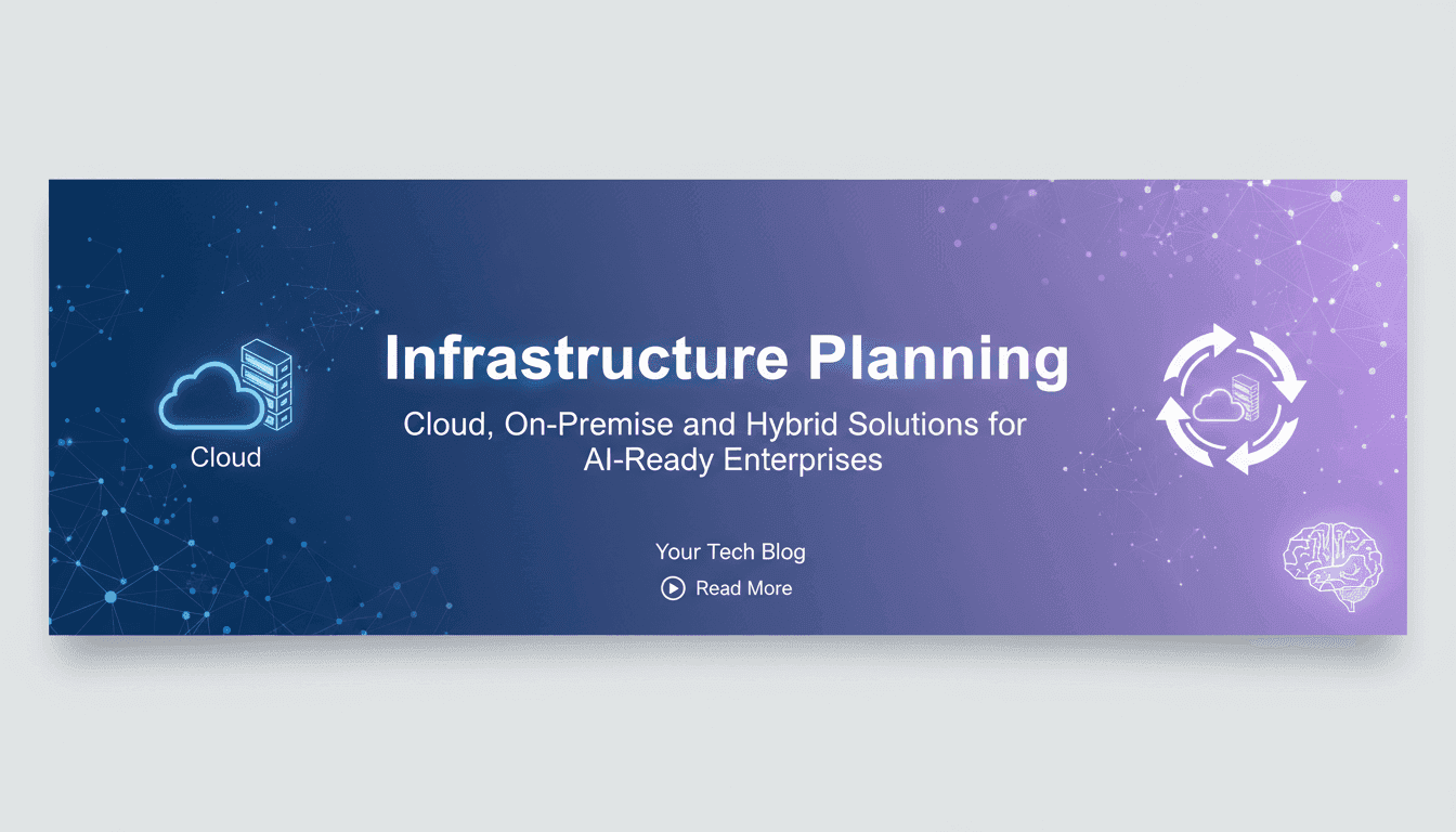 Infrastructure Planning: Cloud, On-Premise, and Hybrid Solutions for AI-Ready Enterprises