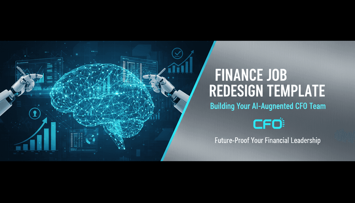 Finance Job Redesign Template: Building Your AI-Augmented CFO Team
