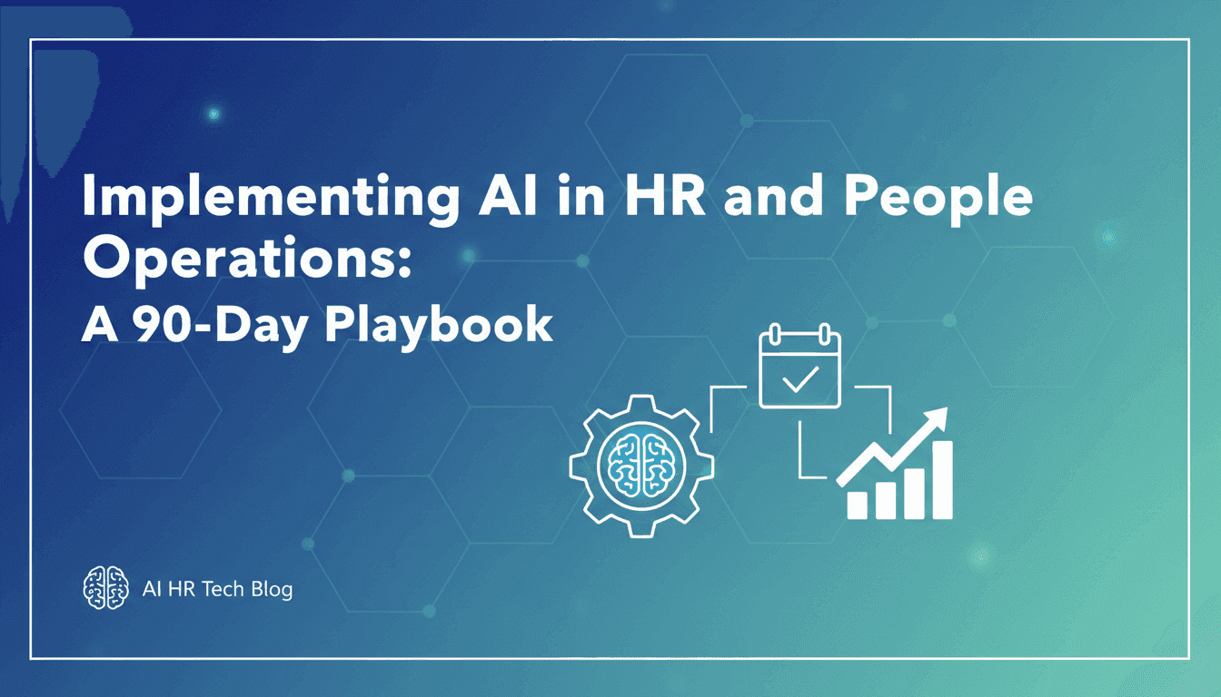 Implementing AI in HR and People Operations: A 90-Day Playbook