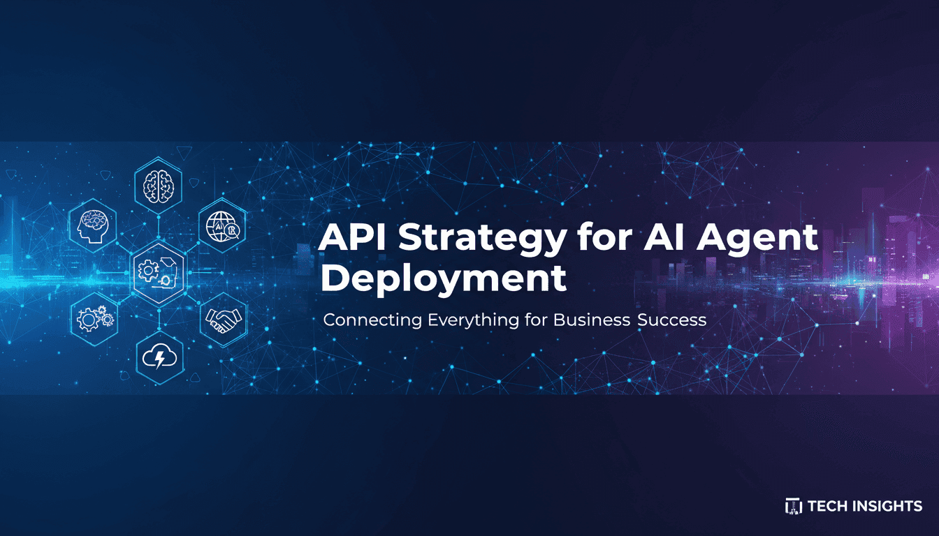 API Strategy for AI Agent Deployment: Connecting Everything for Business Success