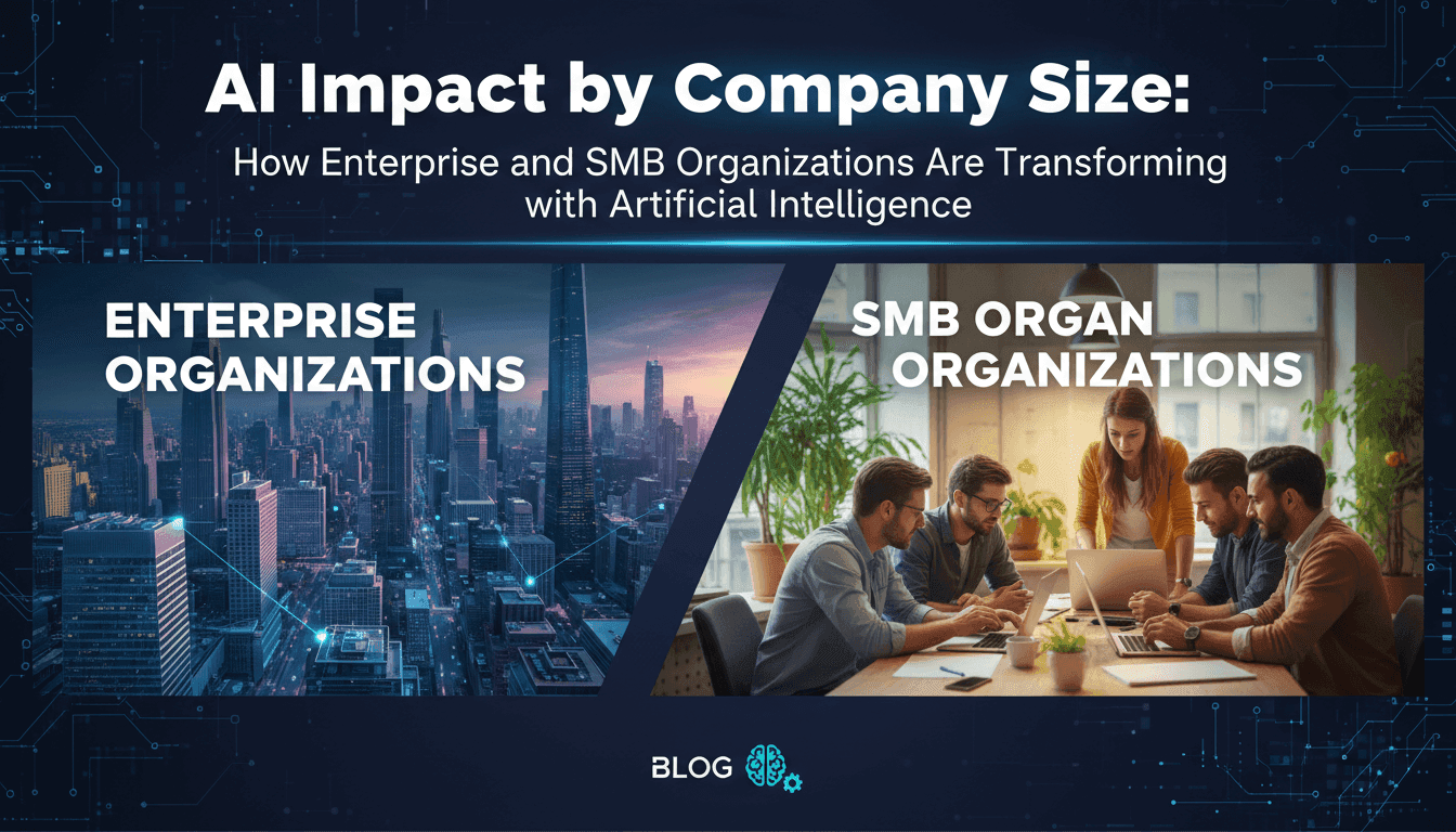 AI Impact by Company Size: How Enterprise and SMB Organizations Are Transforming with Artificial Intelligence