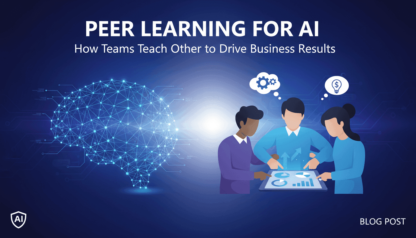 Peer Learning for AI: How Teams Teach Each Other to Drive Business Results