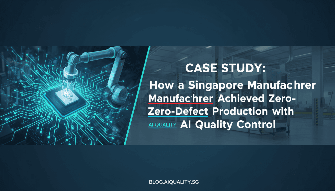 Case Study: How a Singapore Manufacturer Achieved Zero-Defect Production with AI Quality Control