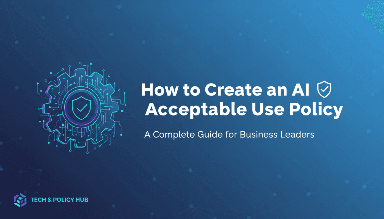 How to Create an AI Acceptable Use Policy: A Complete Guide for Business Leaders