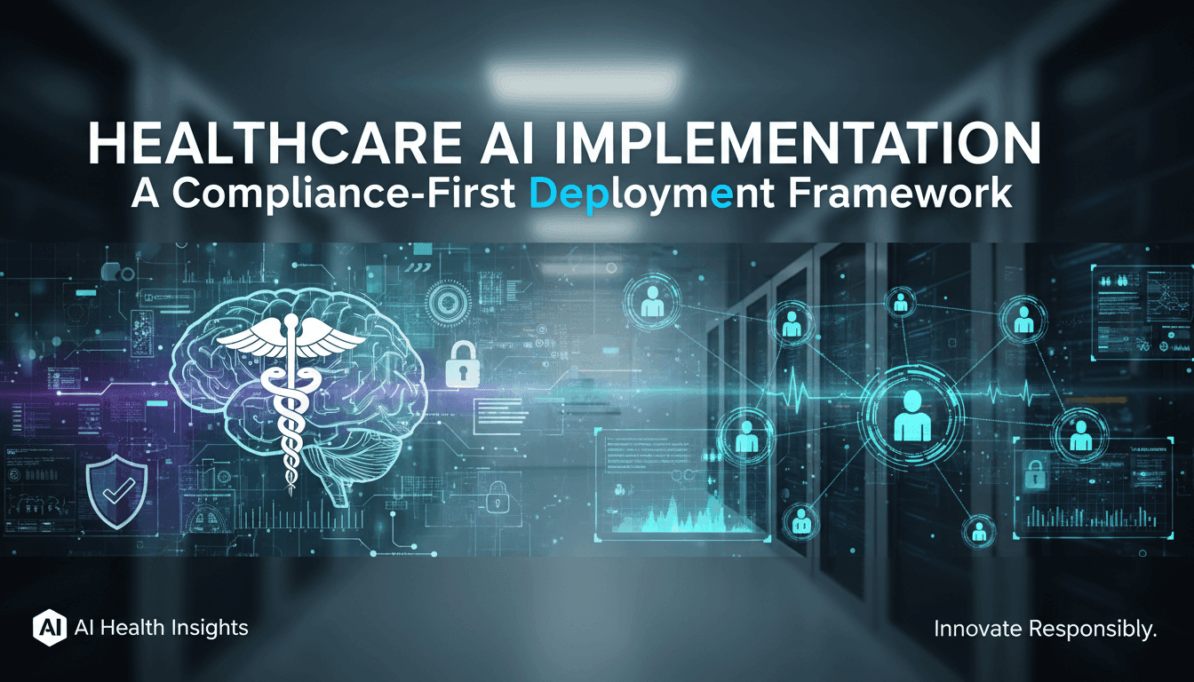 Healthcare AI Implementation: A Compliance-First Deployment Framework