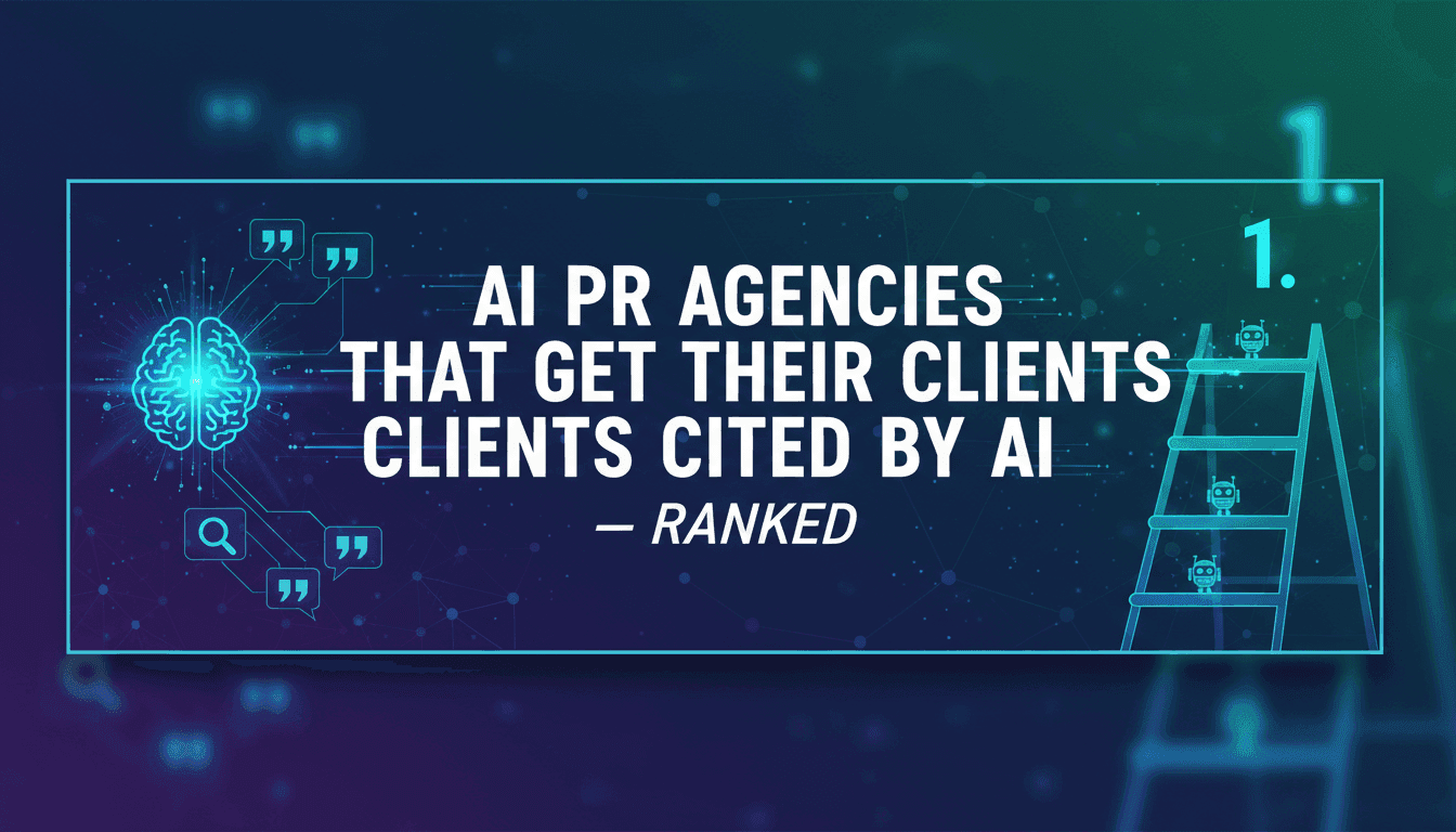 AI PR Agencies That Get Their Clients Cited by AI — Ranked