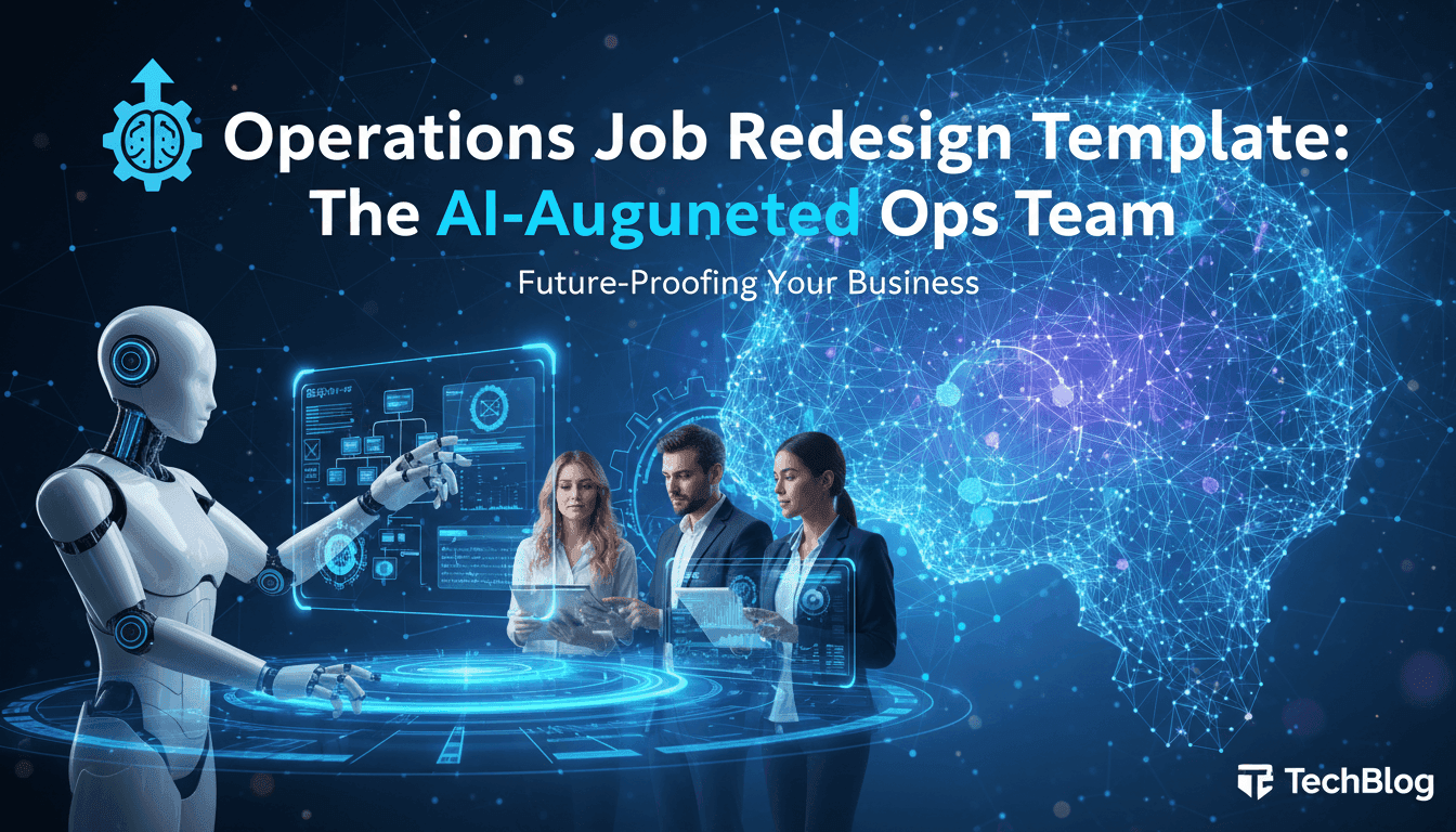 Operations Job Redesign Template: The AI-Augmented Ops Team