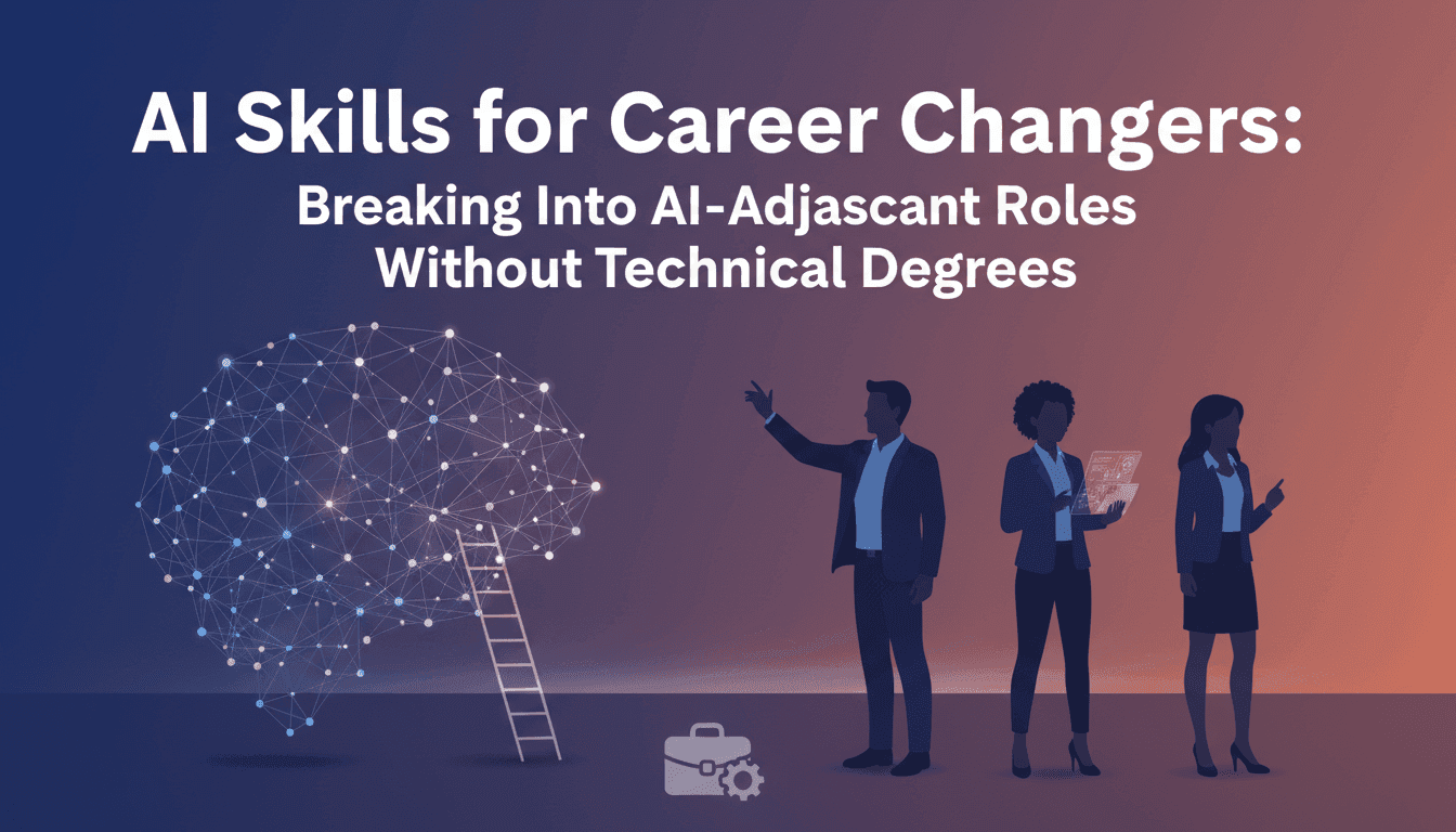 AI Skills for Career Changers: Breaking Into AI-Adjacent Roles Without Technical Degrees