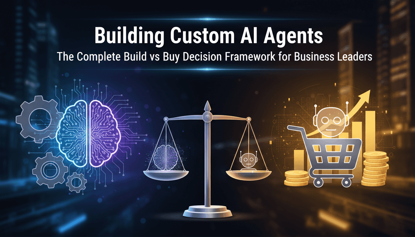 Building Custom AI Agents: The Complete Build vs Buy Decision Framework for Business Leaders