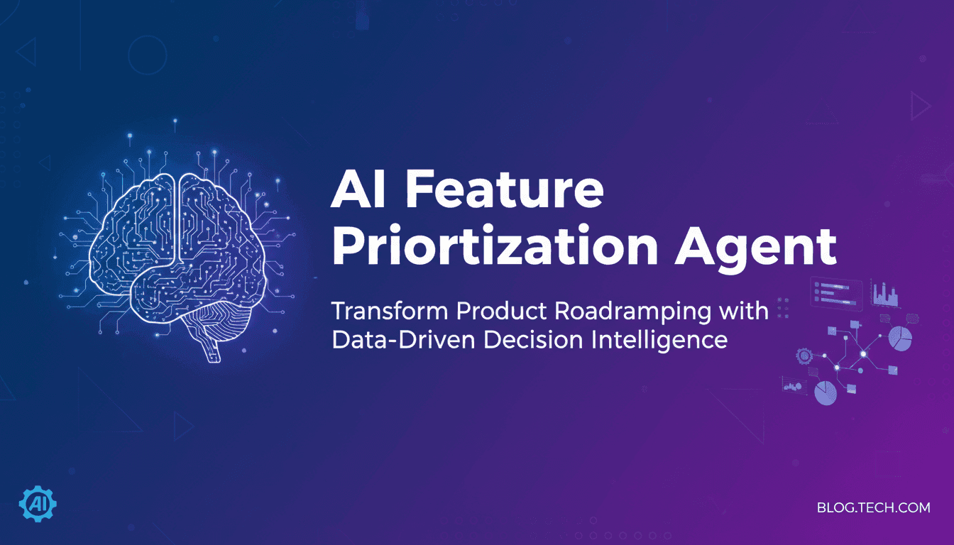 AI Feature Prioritization Agent: Transform Product Roadmapping with Data-Driven Decision Intelligence