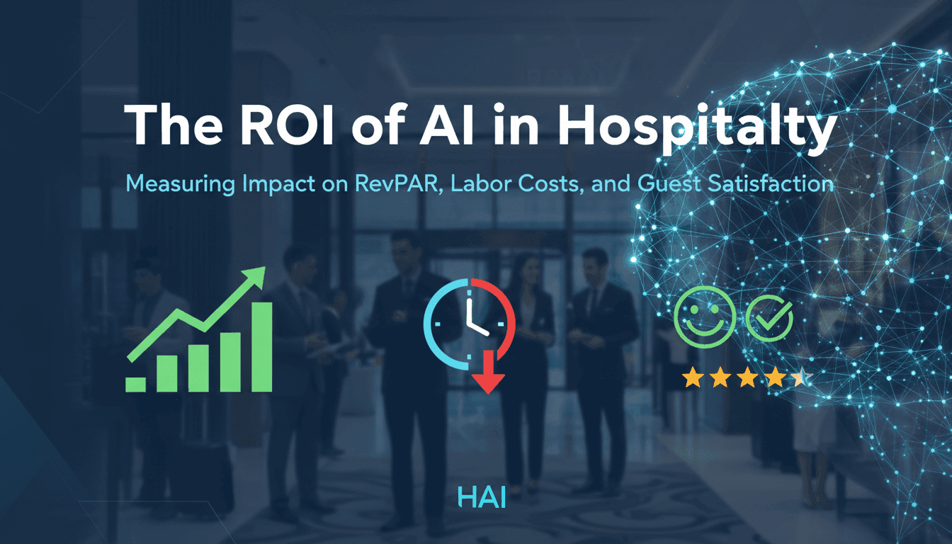 The ROI of AI in Hospitality: Measuring Impact on RevPAR, Labor Costs ...