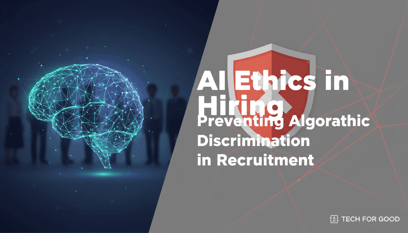 AI Ethics in Hiring: Preventing Algorithmic Discrimination in Recruitment