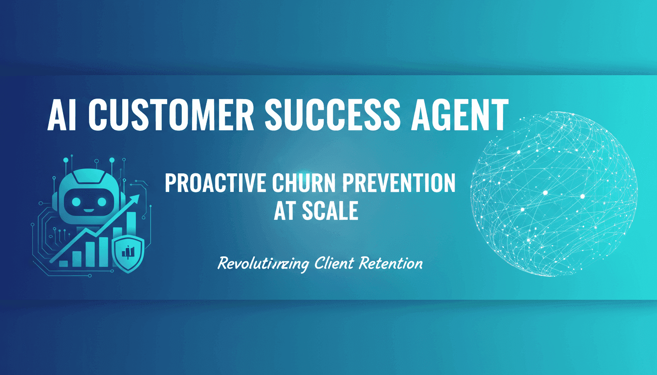 AI Customer Success Agent: Proactive Churn Prevention at Scale