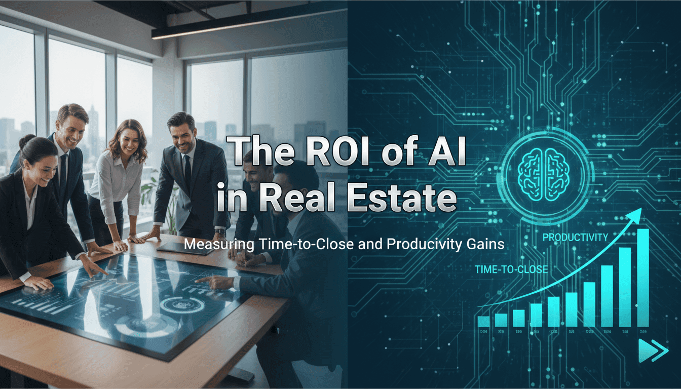 The ROI of AI in Real Estate: Measuring Time-to-Close and Productivity Gains