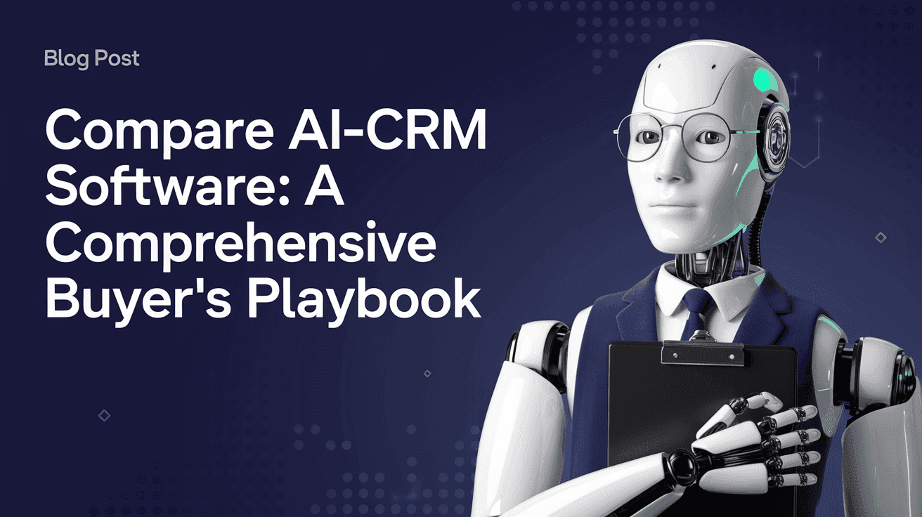 Compare AI-CRM Software: A Comprehensive Buyer's Playbook