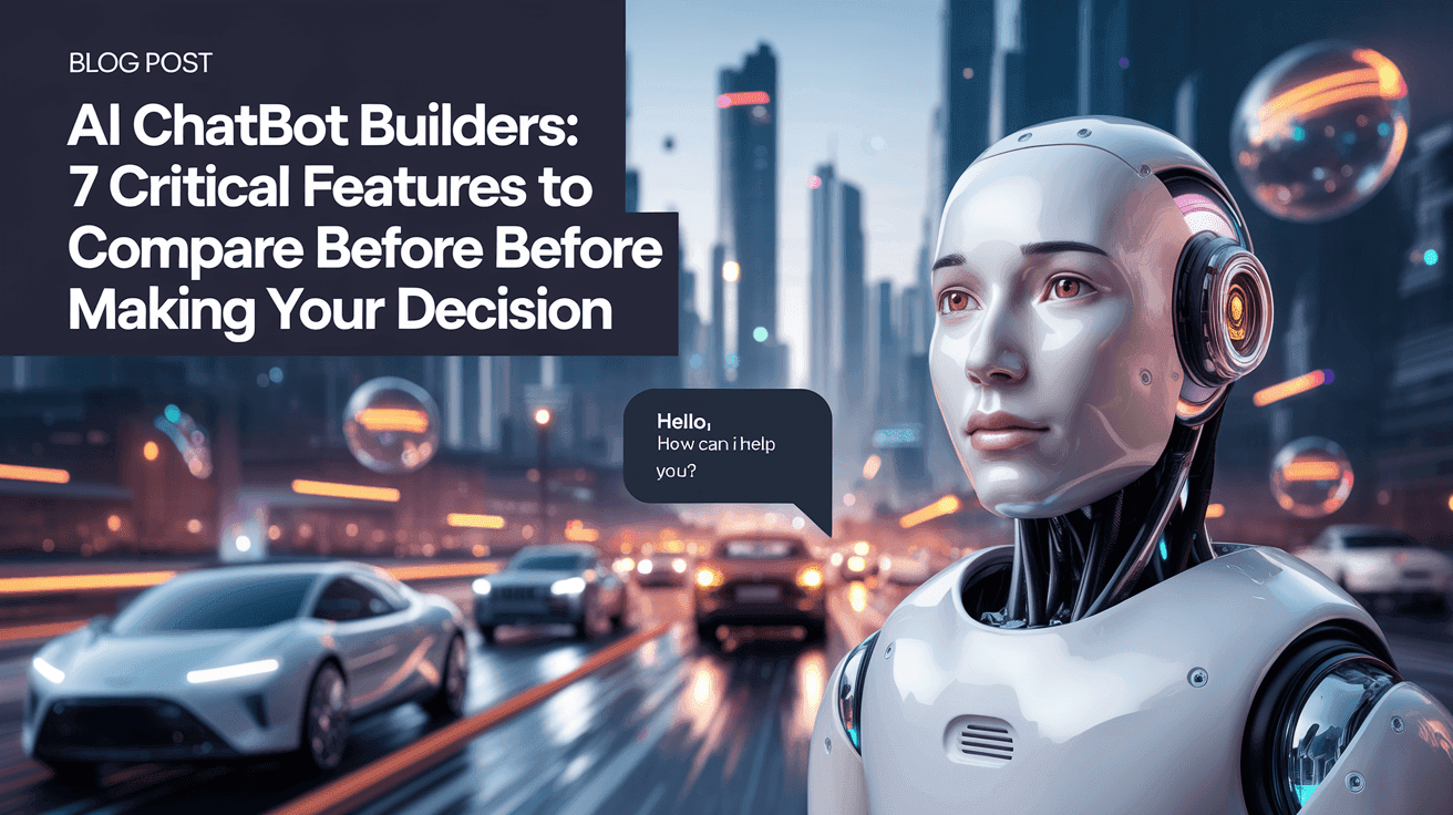 AI Chatbot Builders: 7 Critical Features to Compare Before Making Your Decision