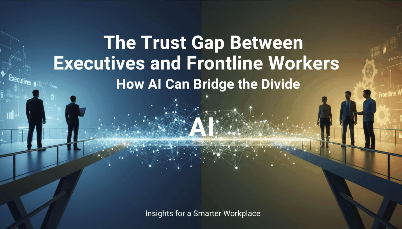 The Trust Gap Between Executives and Frontline Workers: How AI Can Bridge the Divide