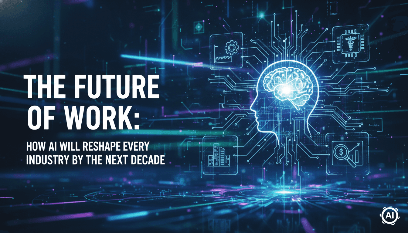 The Future of Work: How AI Will Reshape Every Industry by the Next Decade