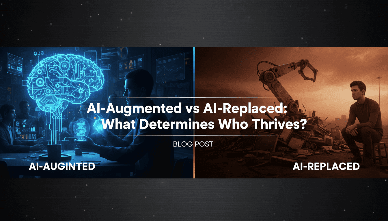 AI-Augmented vs AI-Replaced: What Determines Who Thrives?