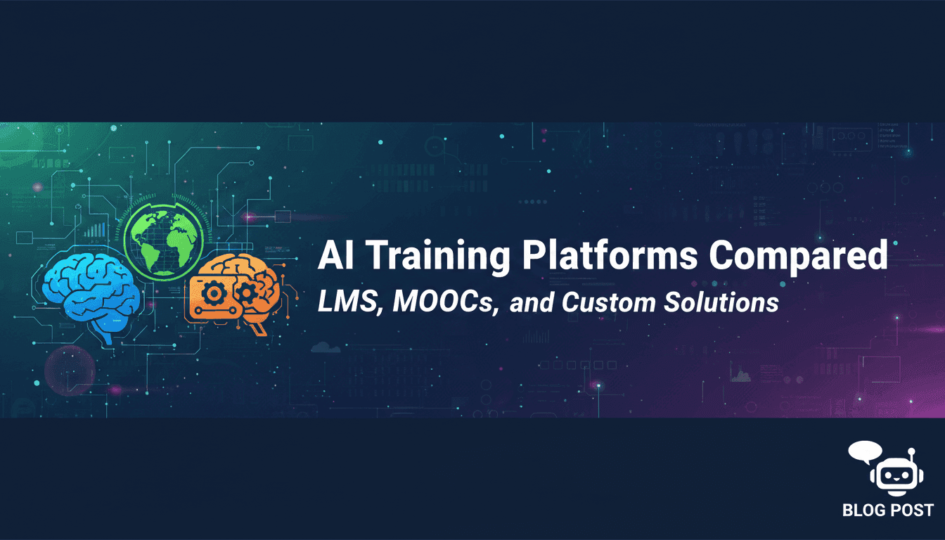 AI Training Platforms Compared: LMS, MOOCs, and Custom Solutions