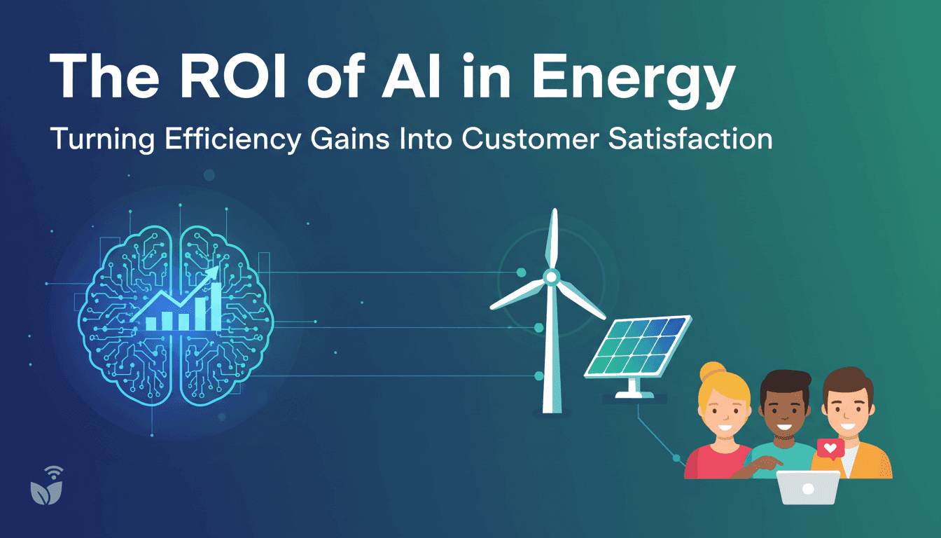 The ROI of AI in Energy: Turning Efficiency Gains Into Customer Satisfaction