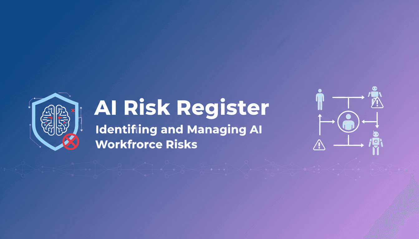 AI Risk Register: Identifying and Managing AI Workforce Risks