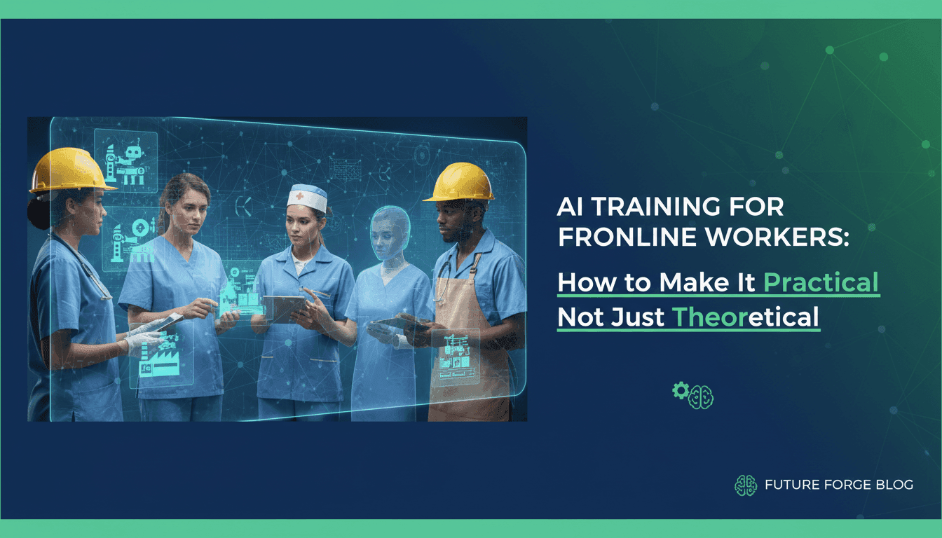 AI Training for Frontline Workers: How to Make It Practical, Not Just Theoretical