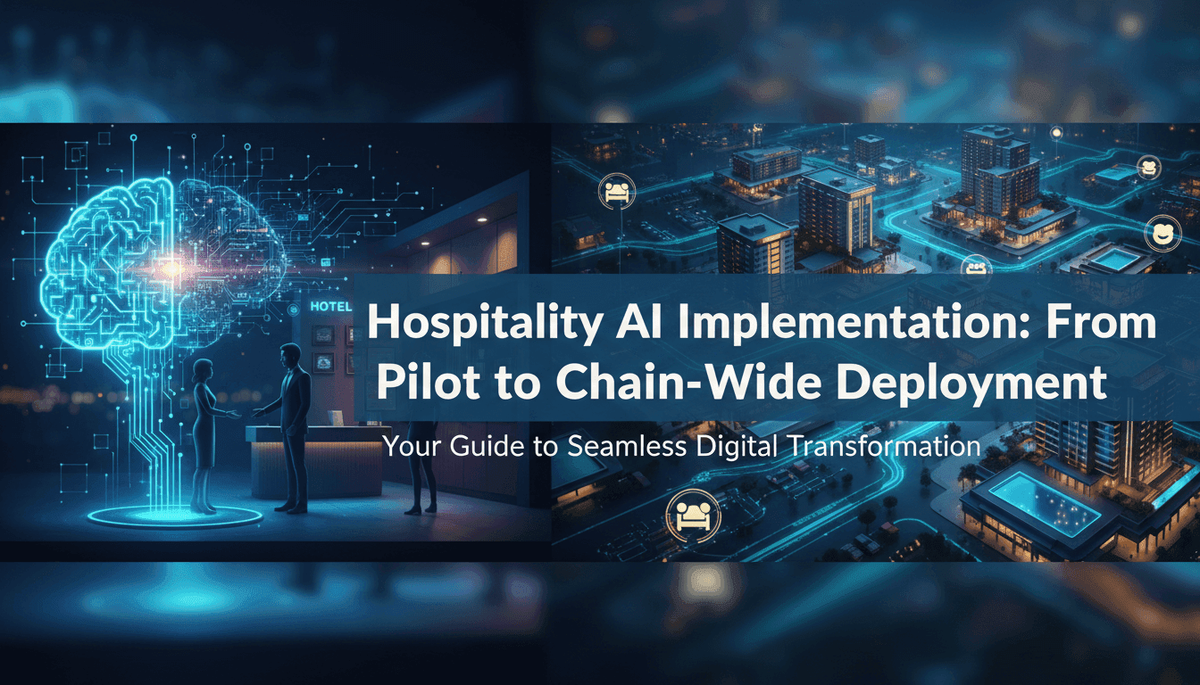 Hospitality AI Implementation: From Pilot to Chain-Wide Deployment