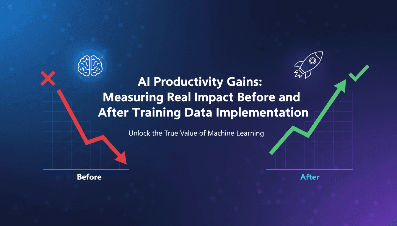AI Productivity Gains: Measuring Real Impact Before and After Training Data Implementation