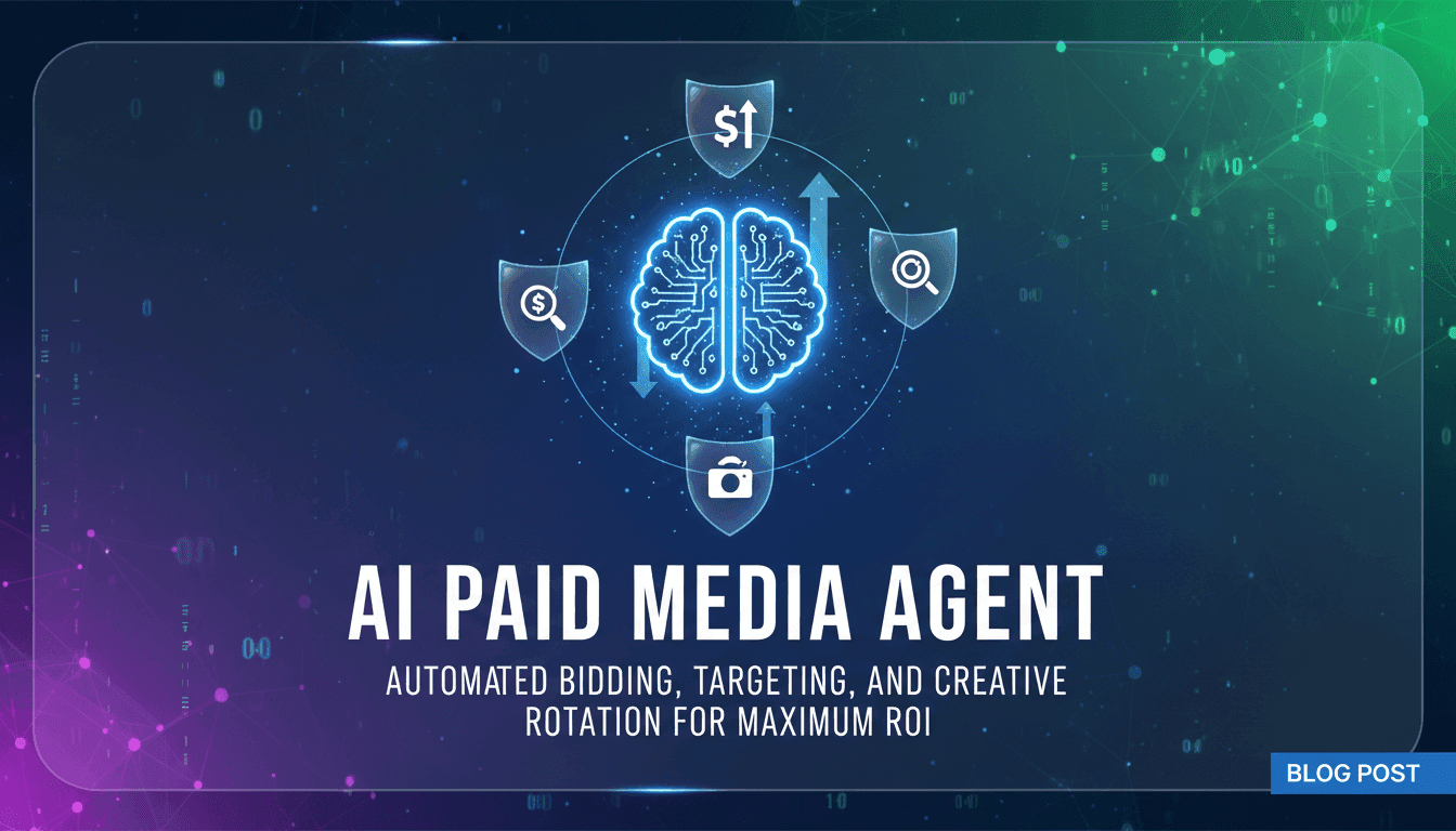 AI Paid Media Agent: Automated Bidding, Targeting, and Creative Rotation for Maximum ROI