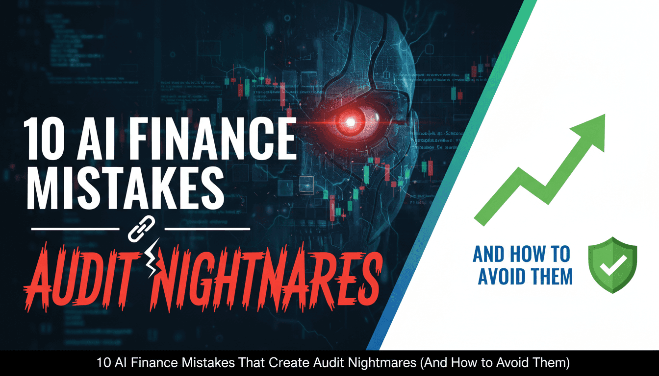 10 AI Finance Mistakes That Create Audit Nightmares (And How to Avoid Them)