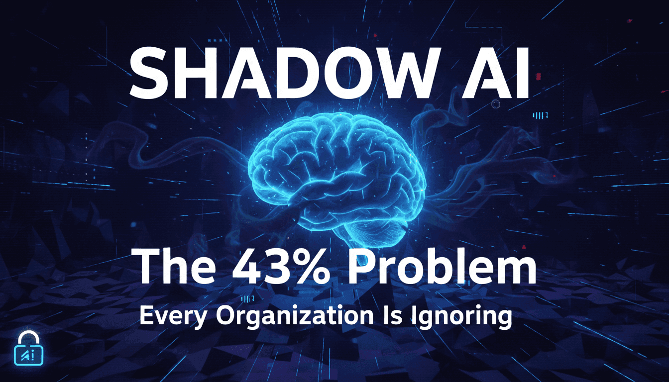 Shadow AI: The 43% Problem Every Organization Is Ignoring