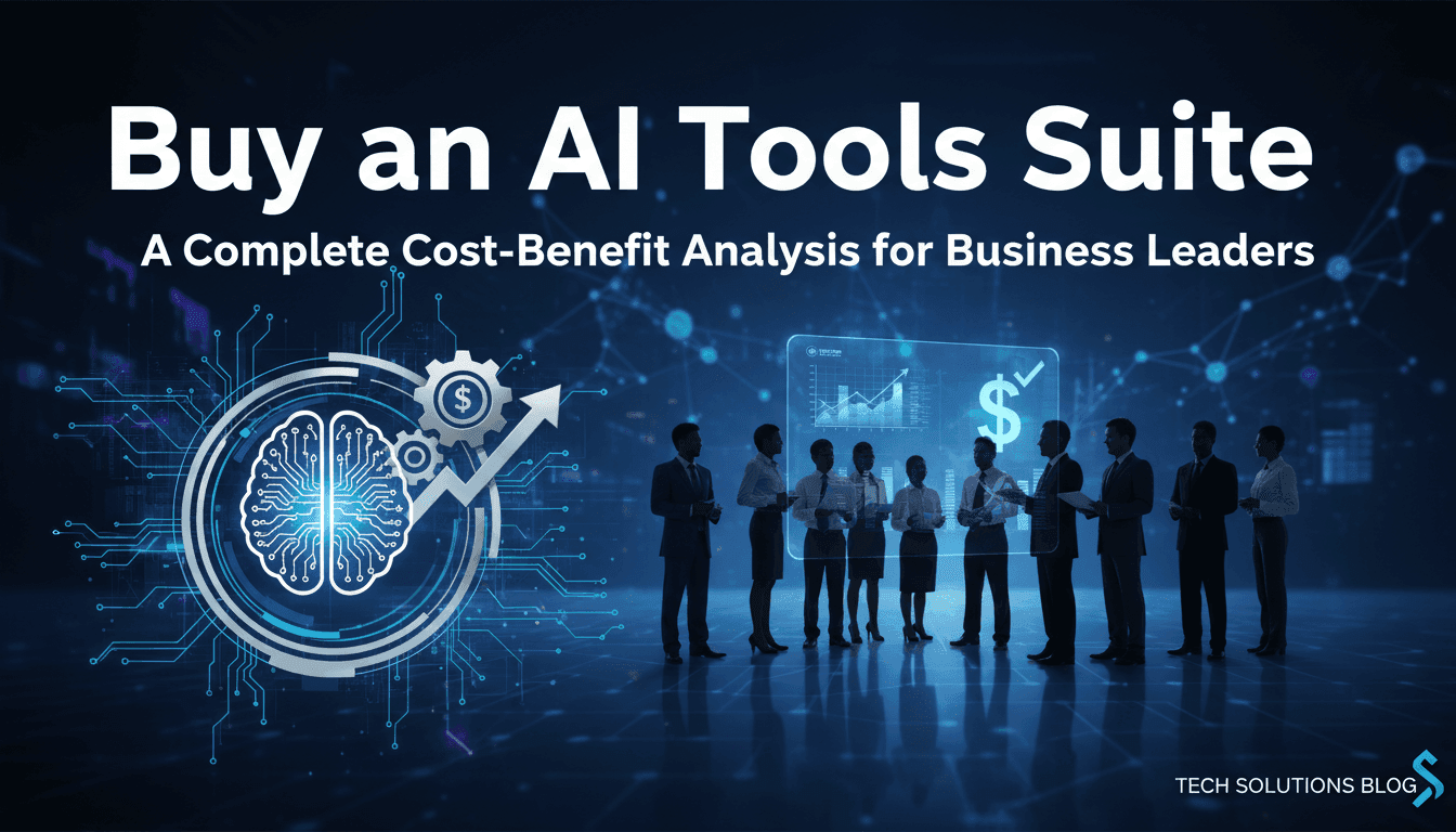 Buy an AI Tools Suite: A Complete Cost-Benefit Analysis for Business Leaders