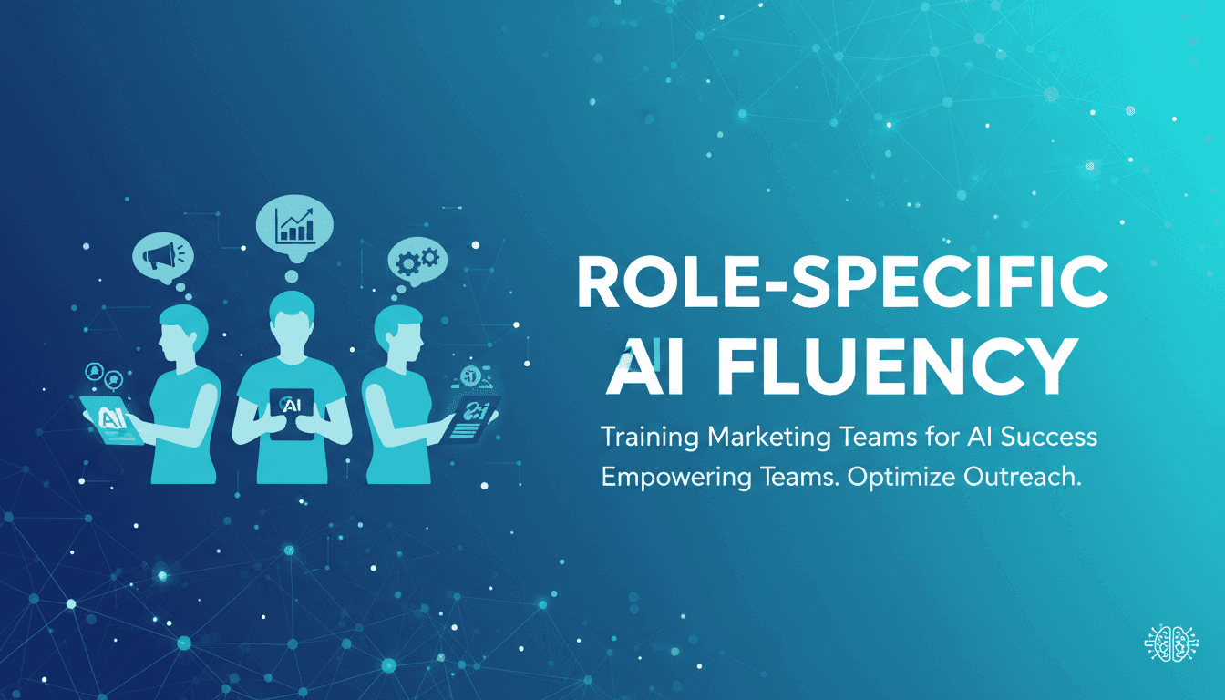 Role-Specific AI Fluency: Training Marketing Teams for AI Success