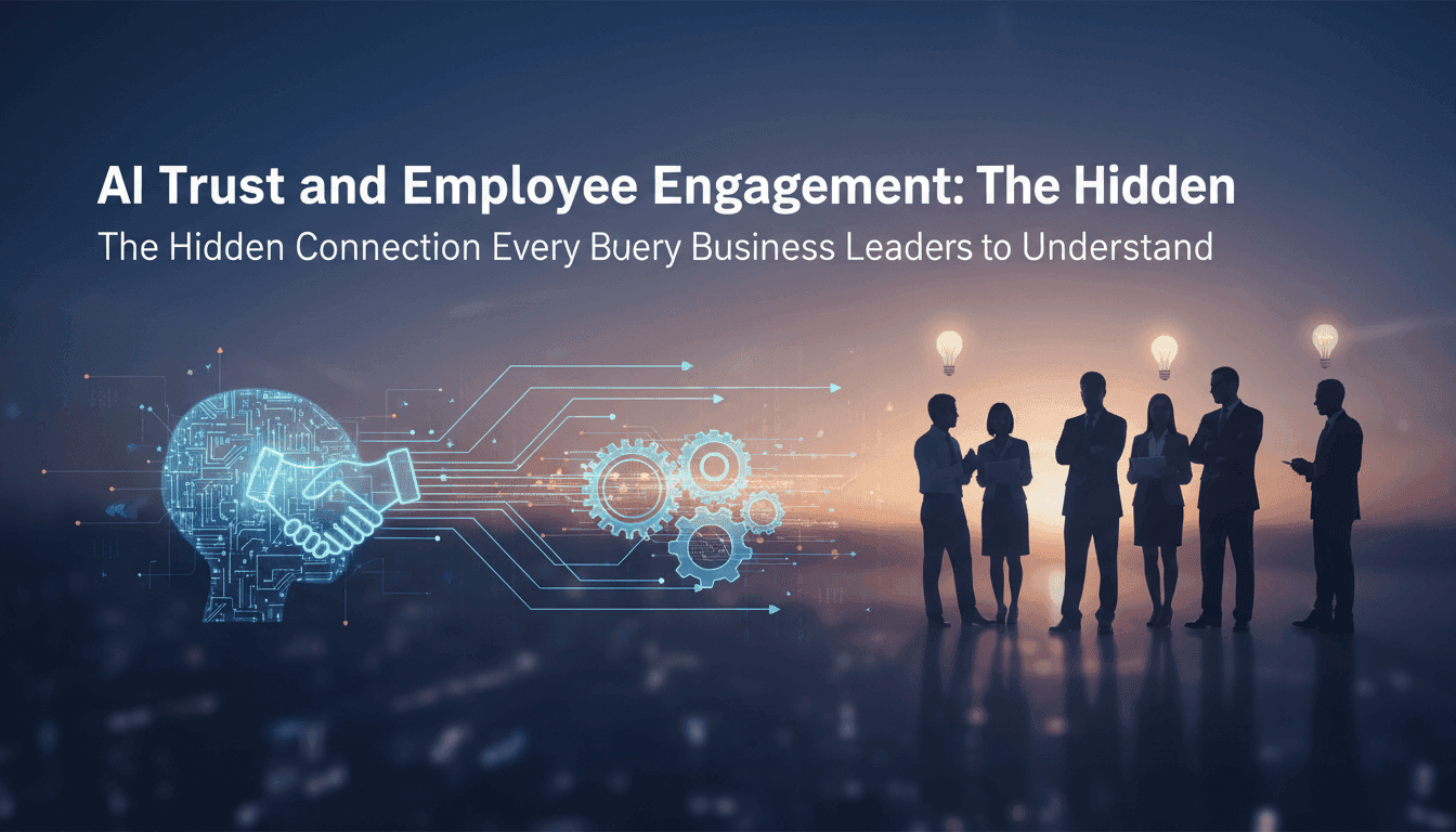 AI Trust and Employee Engagement: The Hidden Connection Every Business Leader Needs to Understand