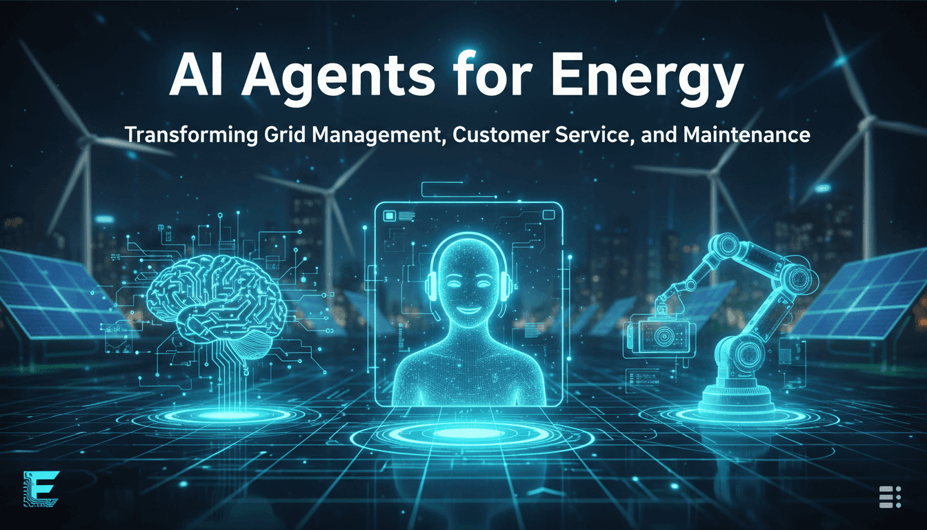 AI Agents for Energy: Transforming Grid Management, Customer Service, and Maintenance