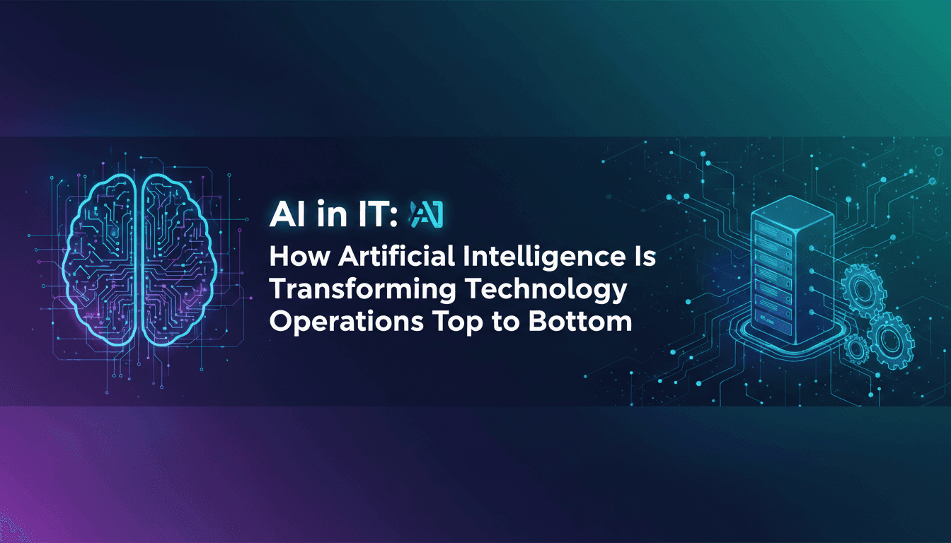 AI in IT: How Artificial Intelligence Is Transforming Technology Operations Top to Bottom