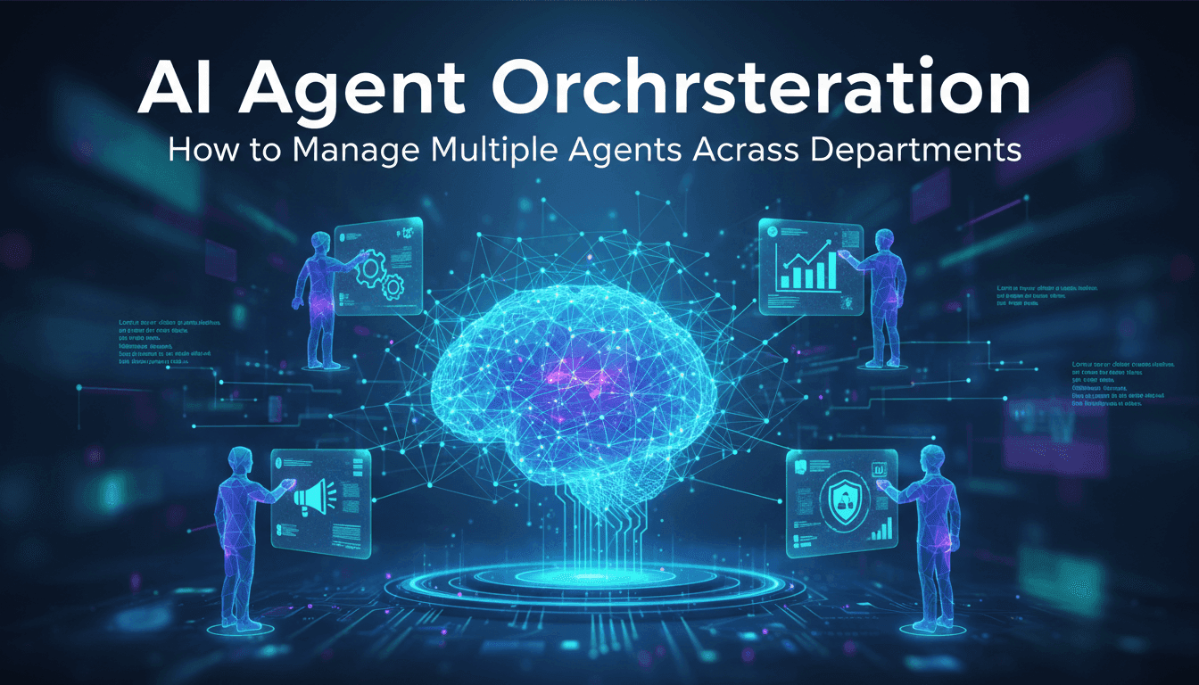 AI Agent Orchestration: How to Manage Multiple Agents Across Departments
