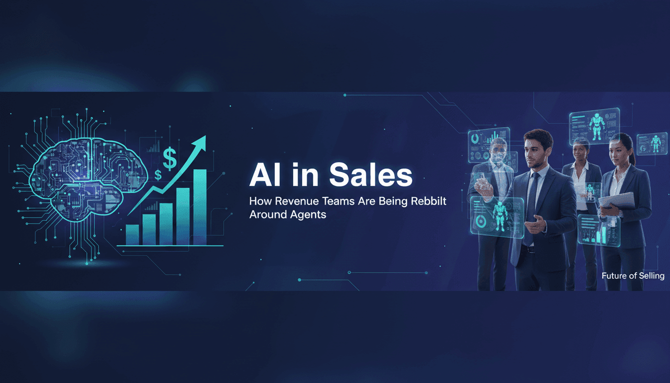 AI in Sales: How Revenue Teams Are Being Rebuilt Around Agents