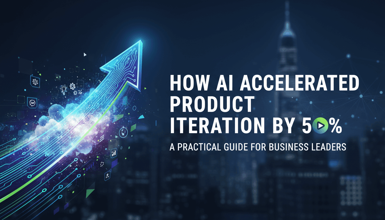 How AI Accelerated Product Iteration by 50%: A Practical Guide for Business Leaders